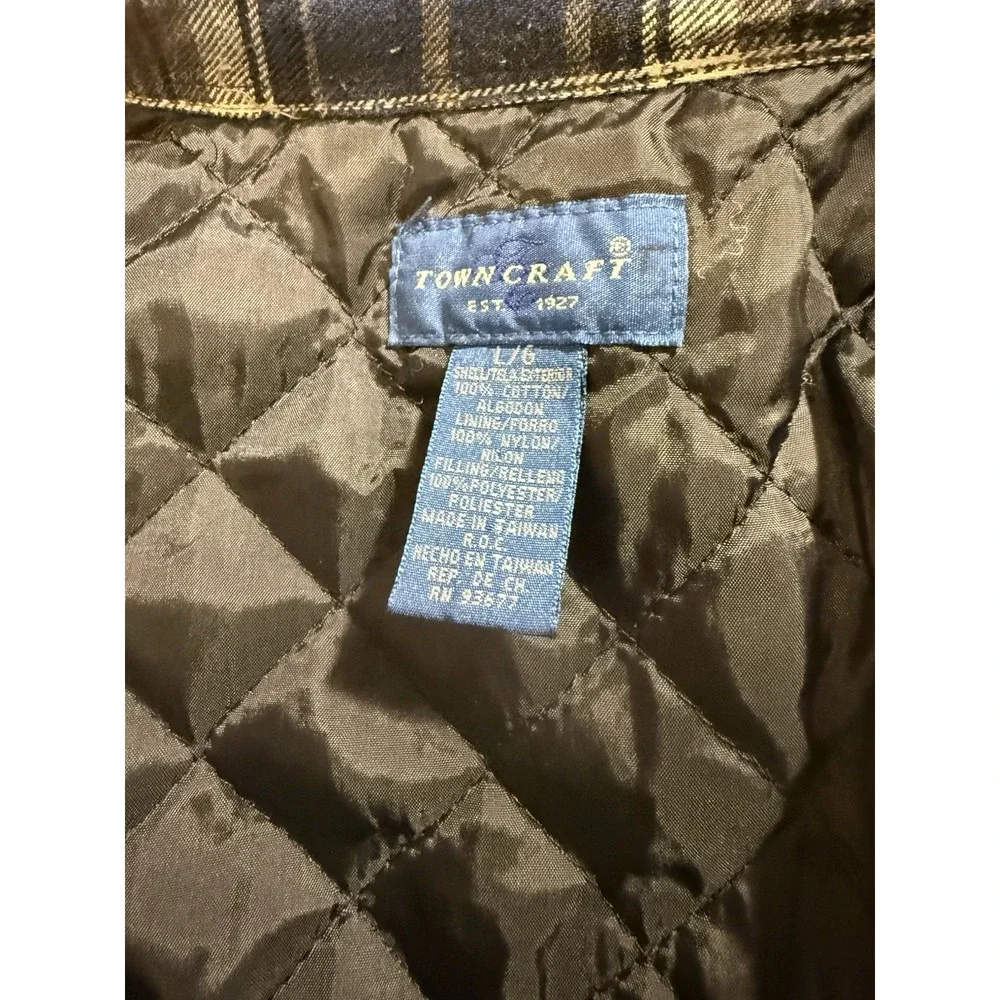 Towncraft quilted flannel